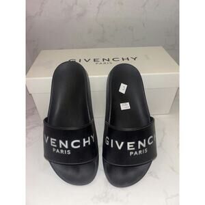 Givenchy Slide Sandals in Black with Box